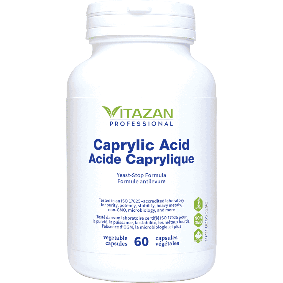 Vitazan: Caprylic Acid 785 mg - 60c