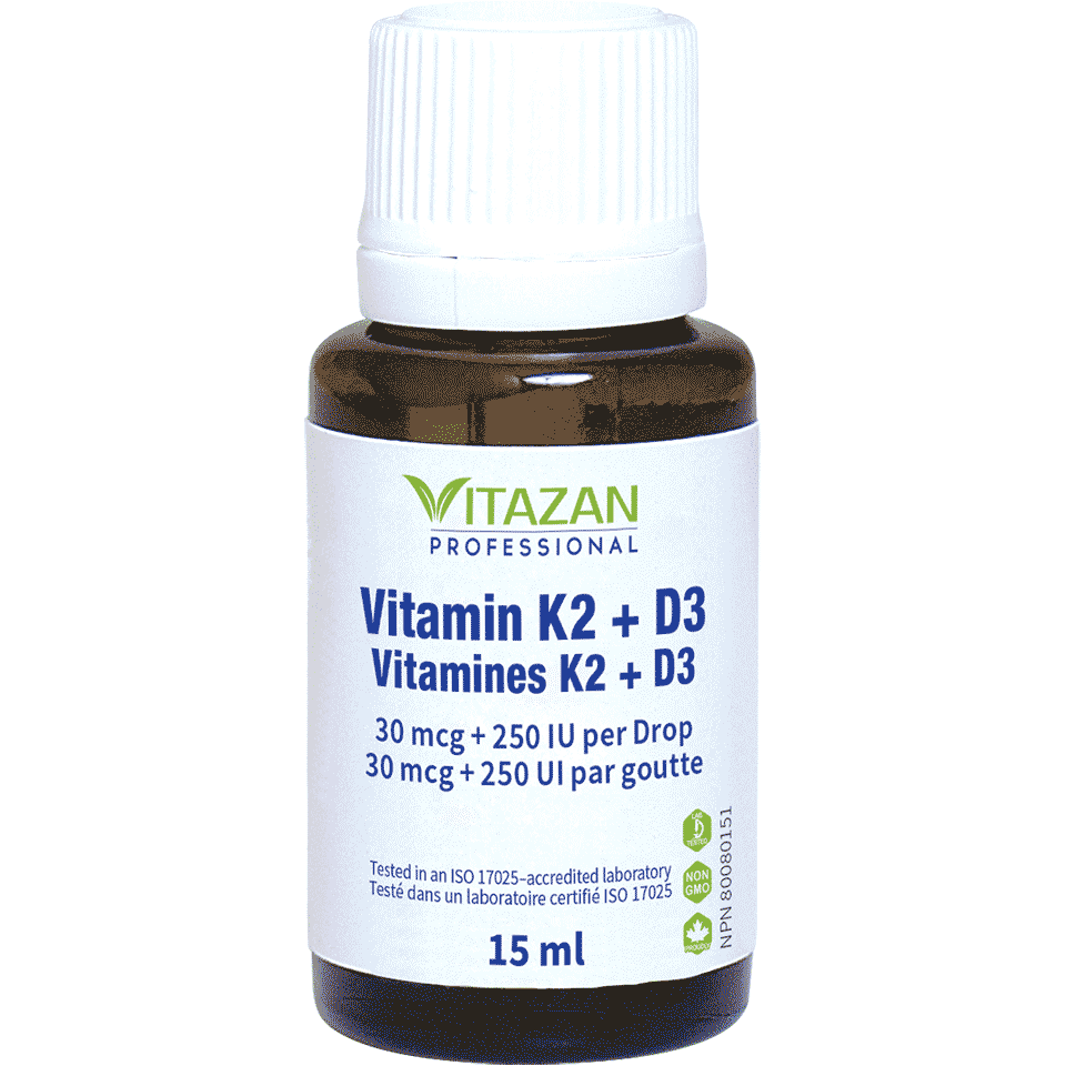 Vitazan: Vitamin K2 + D3 - 15ml