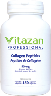 Peptides de Collagène 500 mg - 150 capsules végétales par Vitazan