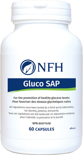 Gluco SAP - 60 capsules par NFH