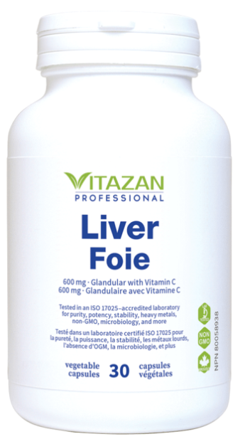 Vitazan: Liver 600mg - 30c