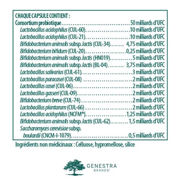 Genestra: HMF Multi Strain 50 - 30c