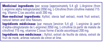 Nitric Oxide Support - 162 g de poudre par Pure Encapsulations