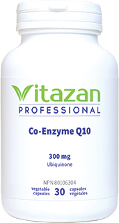 Co-Enzyme Q10 300 mg - 60 capsules végétales par Vitazan