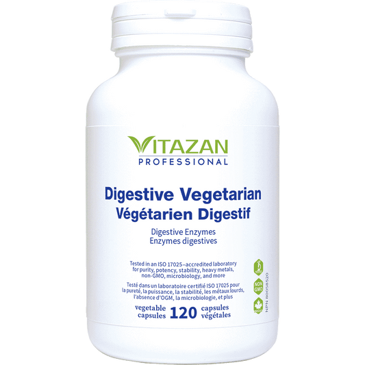 Végétarien Digestif - 120 capsules végétales par Vitazan