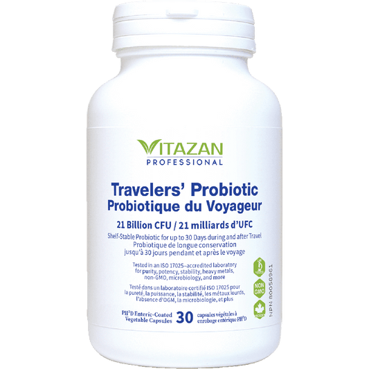 Vitazan: Travelers' Probiotic - 30c