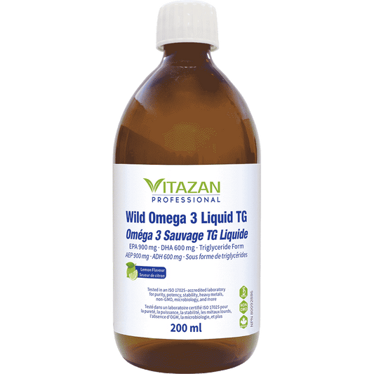 Vitazan: Wild Omega 3 Liquid TG - 200ml