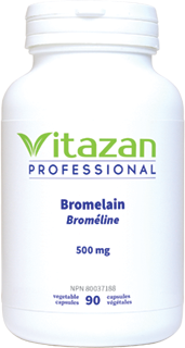 Broméline 500 mg - 90 capsules végétales par Vitazan
