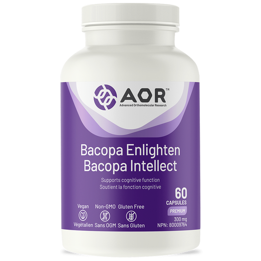 Bacopa Intellect - 60 capsules par AOR