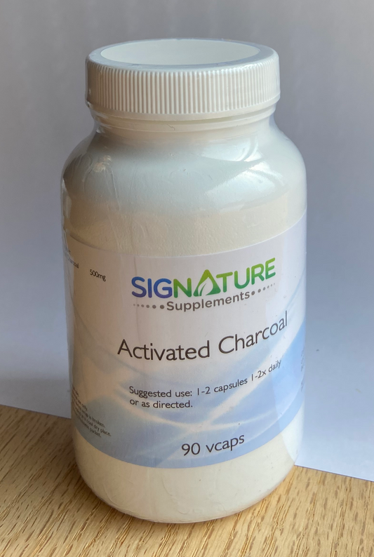 Activated Charcoal - 90 capsules végétales par Signature Supplements