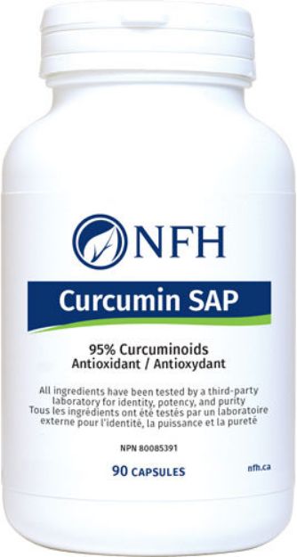 Curcumin SAP - 90 capsules par NFH