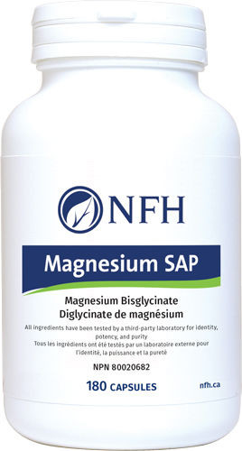 Magnesium SAP - 180 capsules par NFH
