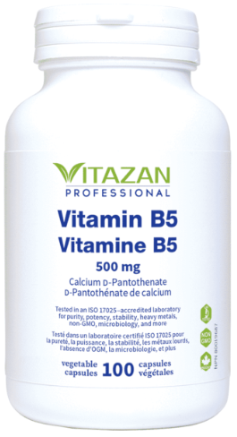 Vitazan: Vitamin B5 500mg - 100c