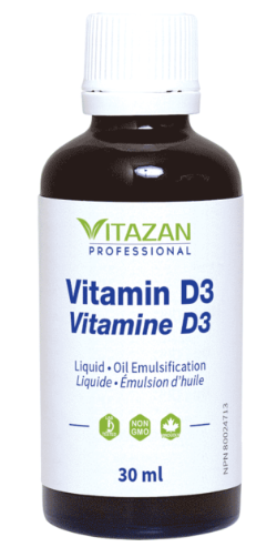 Vitazan: Vitamin D3 (1000IU) - 30ml