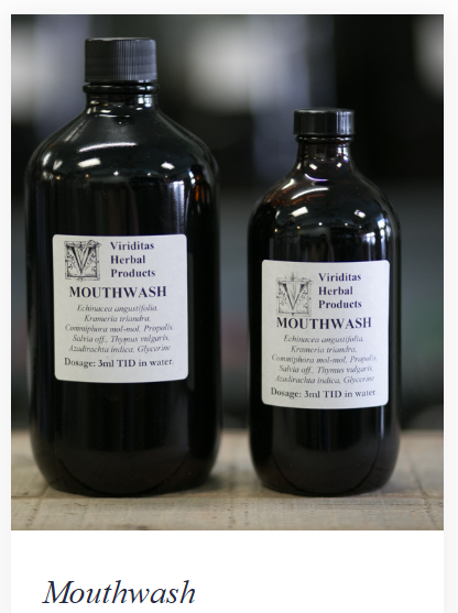 Mouthwash (Rince bouche) - 500 ml par Viriditas