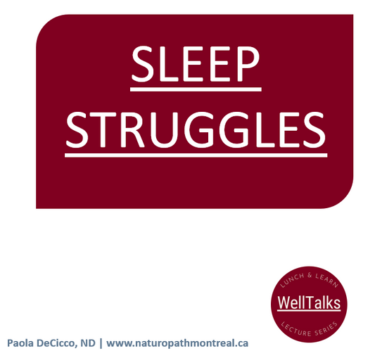 WellTalks: Sleep Struggles