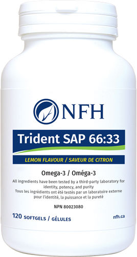 Trident SAP 66:33 Saveur de Citron- 120 gélules par NFH