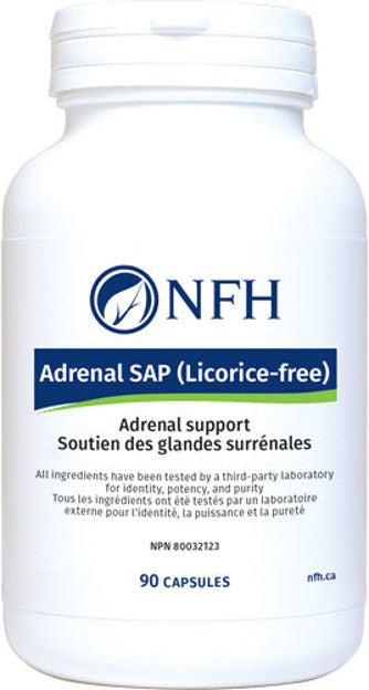 Adrenal SAP (licorice free) - 90 capsules par NFH