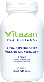 Vitazan: Vitamin B3 Flush-Free 375mg - 60c
