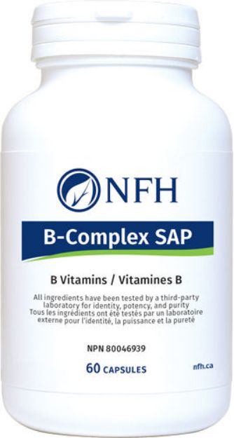 B Complex SAP - 60 capsules par NFH