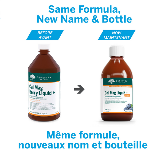 Genestra: Cal Mag Berry Liquid + 450ml