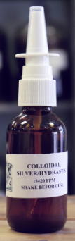 Colloidal Silver with Hydrastis Nasal Spray (Argent Colloïdal avec Hydrastis vaporisateur nasal) - 50ml par Viriditas