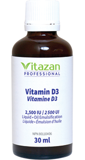 Vitazan: Vitamin D3 (2500IU) - 30ml