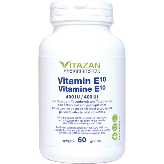 Vitazan: Vitamin E10 (400IU) - 60c