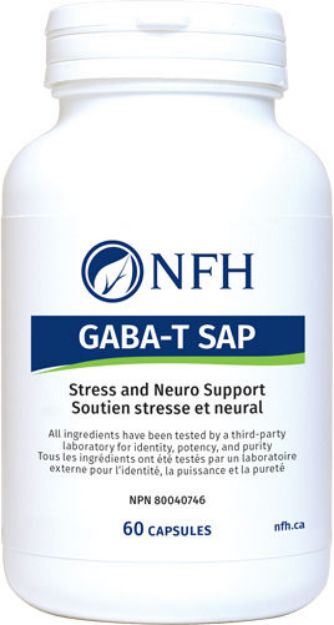 GABA-T SAP - 60 capsules par NFH