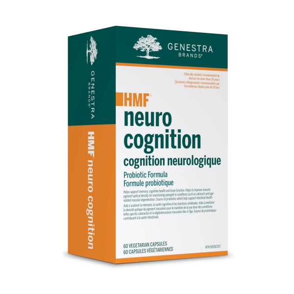 HMF cognition neurologigue - 60 capsules végétariennes par Genestra