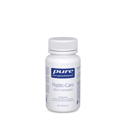 Peptic-Care (Zinc-L-Carnosine) - 60 capsules par Pure Encapsulations