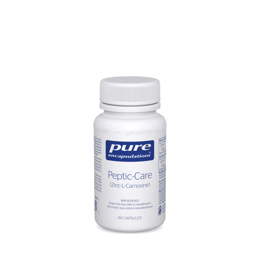 Peptic-Care (Zinc-L-Carnosine) - 60 capsules par Pure Encapsulations