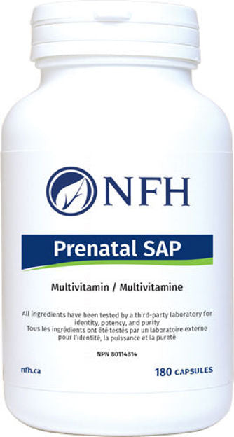 Prenatal SAP - 180 capsules par NFH