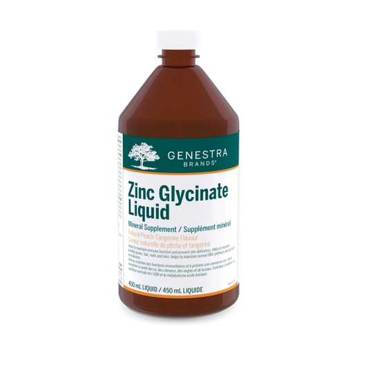 Zinc Glycinate Liquid - 450 ml de liquide par Genestra