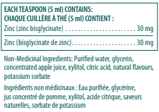 Genestra: Zinc Glycinate Liquid - 450ml